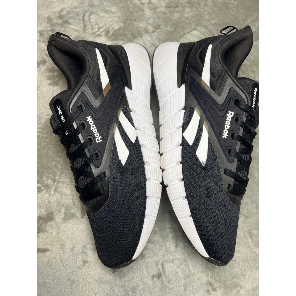 Reebok Nano Gym Men's Cross Training Shoes Size 11 Black White Athletic Sneakers